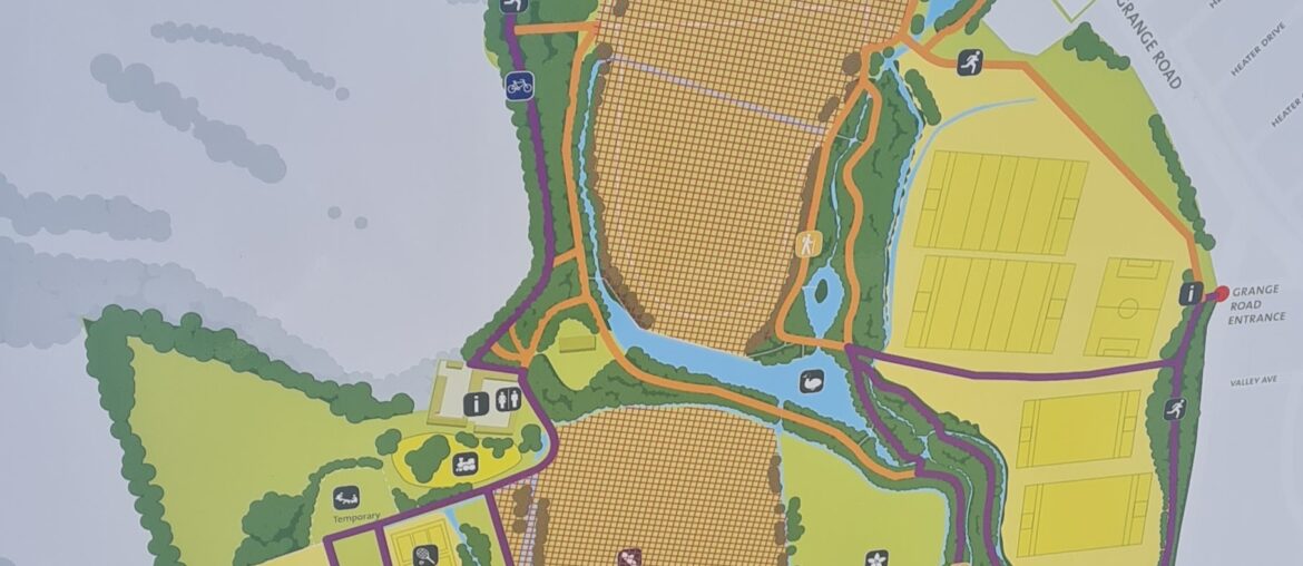 Marlay Park walking routes during concerts 2023