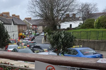 Dundrum traffic before one way system LAP plan public consultation ended