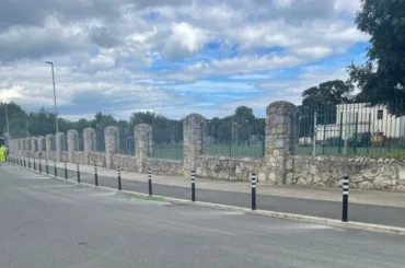 Belarmine taking in charge areas protecting path for children walking scooting and cycling to school in Stepaside Educate Together and Taobh na Coille