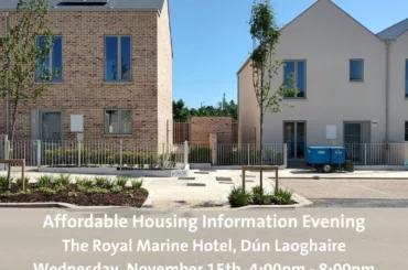 Dún Laoghaire-Rathdown Affordable Housing event