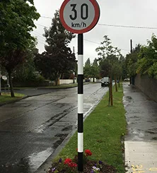 My support for safer speed limits