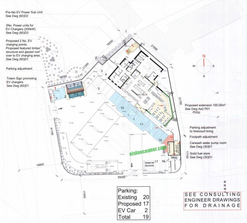 Maxol Sandyford Road planning layout