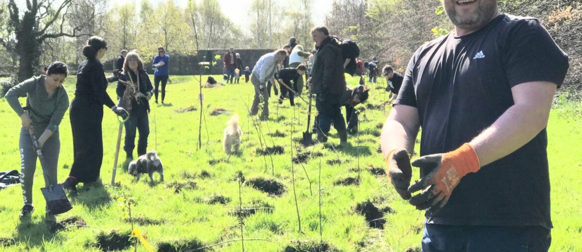 Oisin tree planting my achievements council