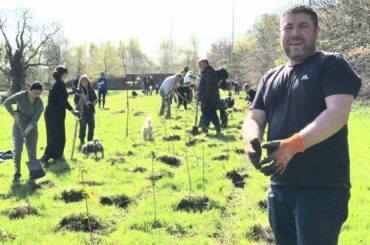 Oisin tree planting my achievements council