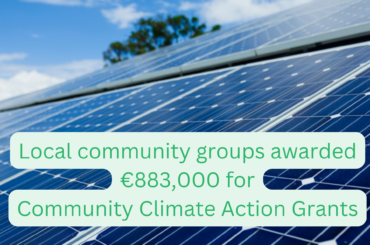 Local community groups awarded €883,000 for community climate action grants in Dún Laoghaire-Rathdon solar panels rainwater harvesting