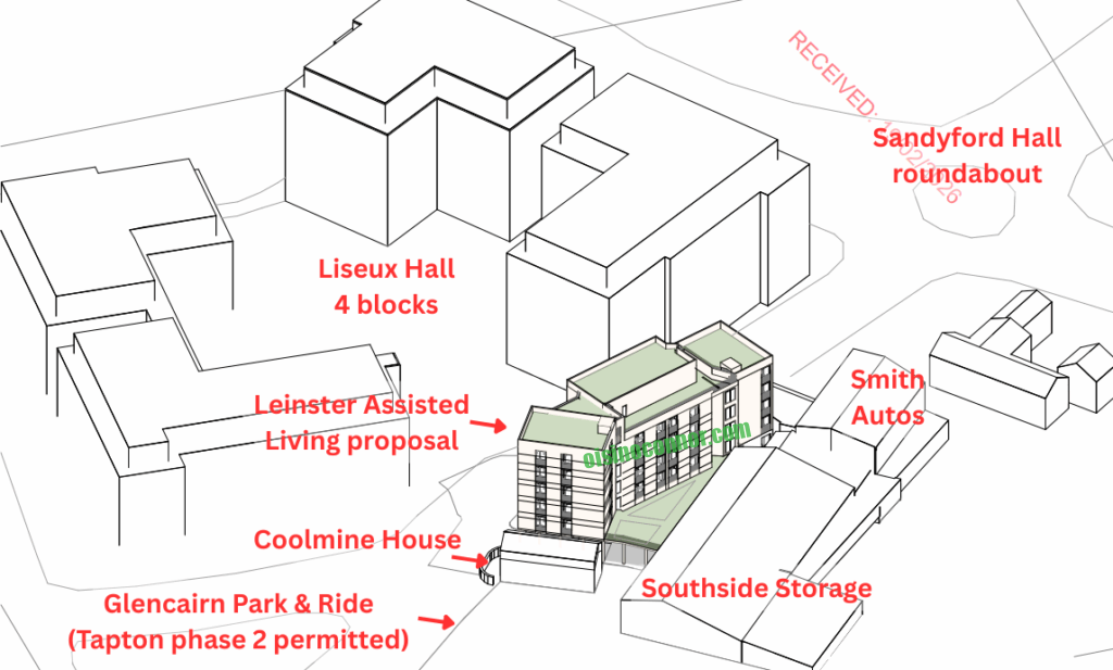 Murphystown Road Leinster Assisted Living proposal