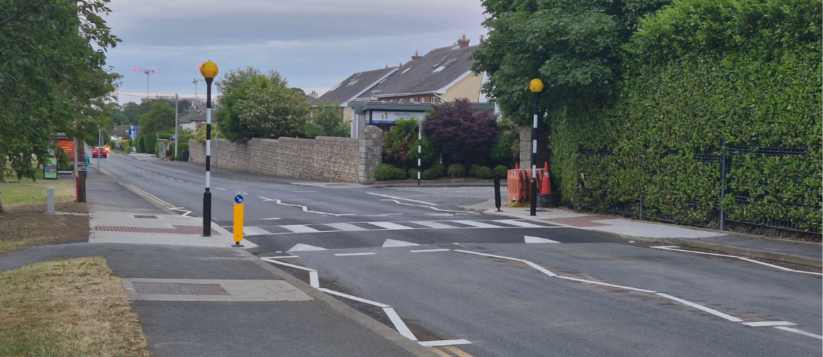 Ballinteer Avenue new zebra crossing
