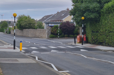 Ballinteer Avenue new zebra crossing