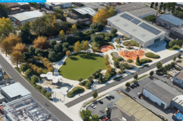 Sandyford Civic Park image from Councillor Oisín O'Connor